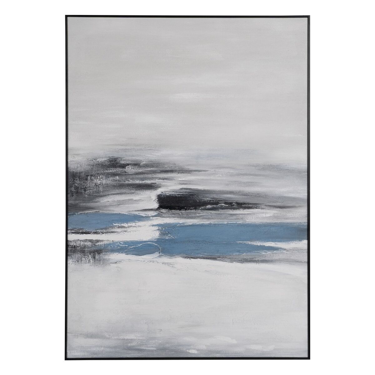 Pânză Negru Abstract 100 X 3,5 X 140 CM